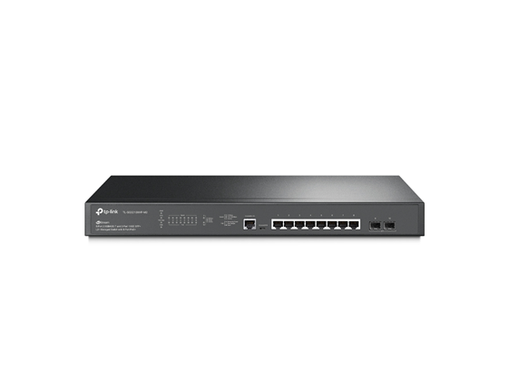Switch TP-Link Omada SG3210XHP-M2 8 Puertos Gigabit, 2.5G, 2x 10GE SFP+, L2+ Managed, PoE+