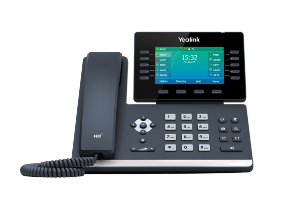 Teléfono IP Yealink SIP-T54W 3.7" 10 Líneas 16 SIP