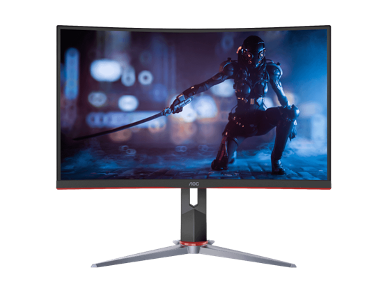 Monitor AOC C24G2 24" Curved Gaming FHD 1080p 165Hz, 1500R, HDR, FreeSync Premium