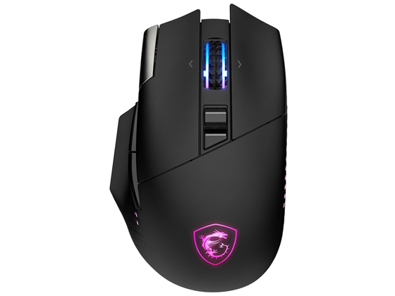 Mouse MSI Versa Pro W Inalámbrico 2.4 GHz, Bluetooth 5.3, 26000 DPI, 15 Botones