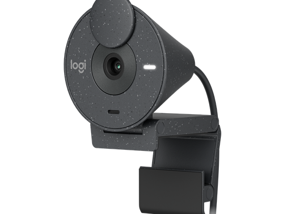 Cámara Web Logitech Brio 300 FHD 1080P 30FPS USB-C RightLight 2 Negro