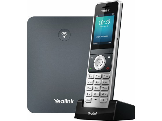 Teléfono IP DECT Yealink W76P, 10 Cuentas VoIP