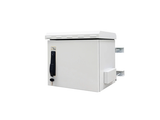 Gabinete Exterior Pared Agiler 6U 19" 600x600 IP55 Puerta Metal Cerradura