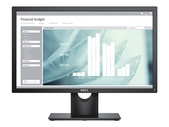 Monitor Dell E2220H Refurbished 22" FHD 1080p, VGA, DisplayPort – Incl. Cables