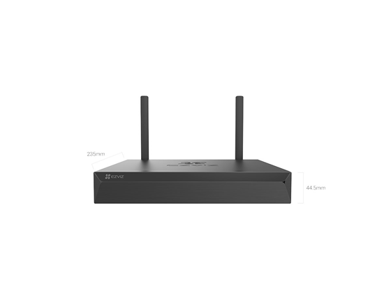 NVR Ezviz 8 Canales, 8TB HDD, WiFi 100M, H.265, HDMI/VGA, ONVI