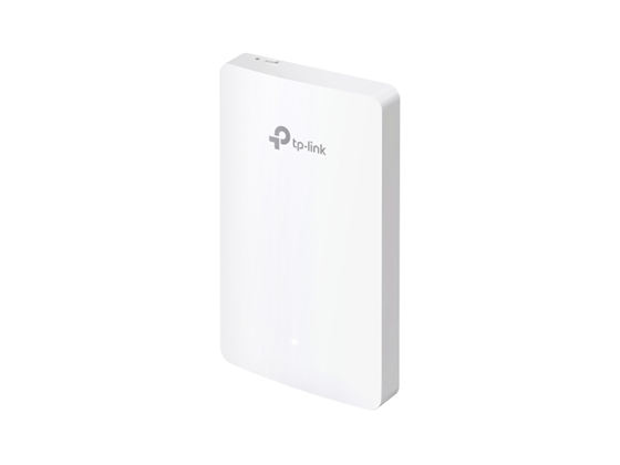 Access Point TP-Link EAP615-Wall Wi-Fi 6, 802.11ax, Gigabit PoE, 2x Antenas Internas