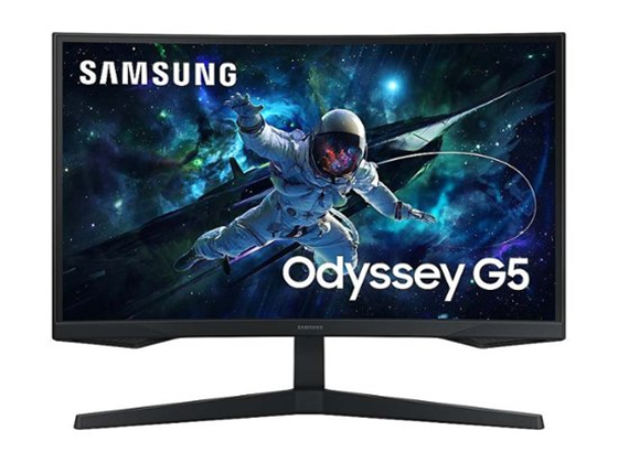 Monitor Samsung Odyssey 27" Curved Gaming QHD 1440p 144Hz, 1ms, HDR10, FreeSync