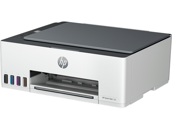 Impresora HP Smart Tank 580 Multifuncional Color, Tinta Continua, WiFi, 12,000 Páginas