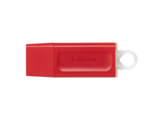 Memoria USB Kingston DataTraveler Exodia 64GB USB 3.2 Rojo