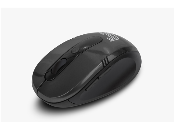 Mouse Inalámbrico Klip Xtreme Vector Óptico 5 Botones 1600 DPI 2.4 GHz Negro