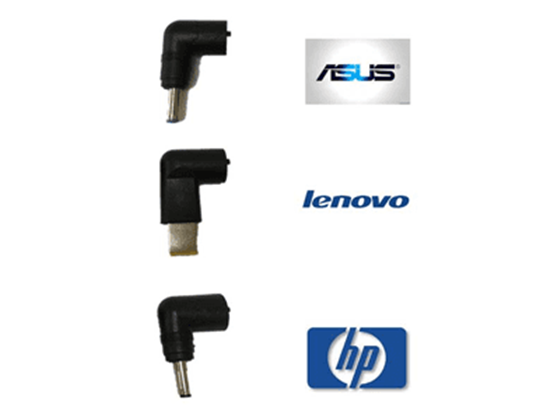 Adaptador Agiler AGI-TR90A 3 Puntas para Cargadores HP, Lenovo, Asus
