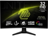 MONITOR MSI MAG 32C6X GAMING CURVO 1500R, 32", FHD 250HZ, 1 MS TIEMPO DE RESPUESTA, 1 X DISPLAYPORT 1.4, 2 X HDMI 2.0B, 180 HZ, RAPID VA, (AMD ADAPTIVE SYNC)