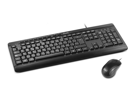 Teclado y Mouse Klip Xtreme KCK-251S Alámbrico Optical Español