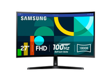 MONITOR SAMSUNG 27" GAMING CURVO FHD (1920 X 1080), LED, 16,7M, 250 CD/M², 100HZ, 4MS, 1 D-SUB EA, 1 HDMI, 1 AUDIFONOS EA. MONTAJE VESA. (LS27D366GANXZA)