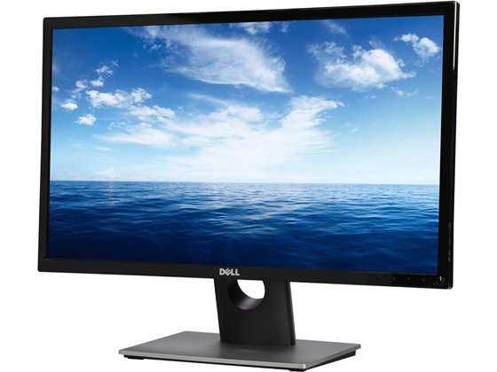 Monitor Dell SE2416H Refurbished 24" FHD 1080p IPS, VGA, HDMI – Incl. Power Cord