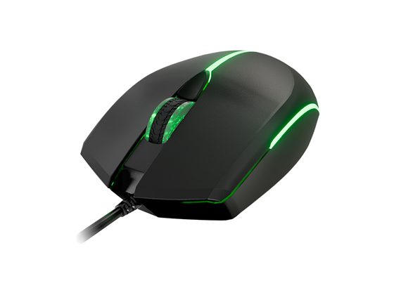 Mouse Xtech Óptico 3 Botones USB con Luces LED Negro
