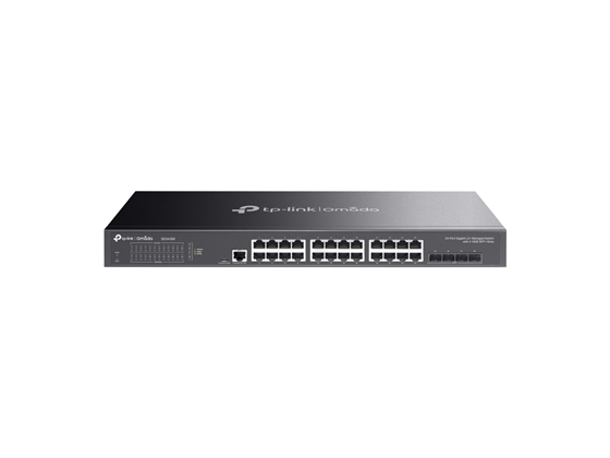 Switch TP-Link Omada SG3428X 24 Puertos Gigabit + 4 SFP+ 10GE L2+ Managed 128 Gbps
