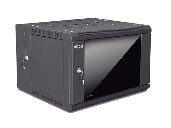 Gabinete de Pared Nexxt 9U 600x550mm Abatible Semiensamblado