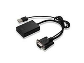 Adaptador Convertidor VGA a HDMI Agiler con Audio y Fuente de Corriente