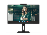 MONITOR AOC 27", IPS 2K 2560X1440 75HZ, 16:9, HDMI 1.4 X 2, RJ-45 DISPLAYPORT 1.2 X 1, USB-C (DP ALT MODE) HEADPHONES 3.5", SPEAKERS 5W X2, CAMARA 5MP CON WINDOWS HELLO, ADAPTIVESYNC Y LOW BLUE LIGHT,
