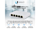 Switch Ubiquiti UniFi Flex Mini 5 Puertos Gigabit 10/100/1000 Mbps Layer 2