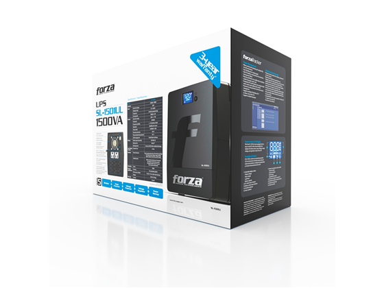 UPS Forza Smart SL-1501UL 1500VA/900W, 8 Tomas, USB, LCD Touch, 120V