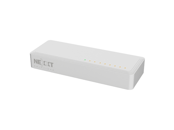 Switch Nexxt Naxos 8 Puertos Gigabit 10/100/1000 Mbps No Administrable