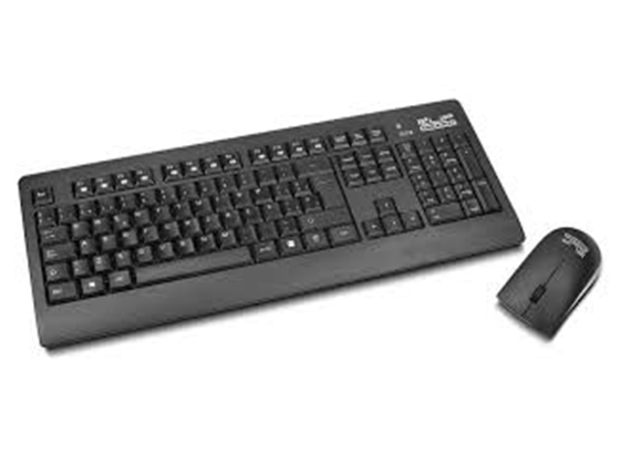 Teclado y Mouse Klip Xtreme KCK-265S Inalámbrico Español Optical