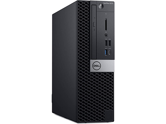 Computadora Dell OptiPlex 5070 SFF Refurbished, i5-9500, 8GB DDR4, 256GB SSD + Teclado & Mouse – Win 10 Pro, 1yr