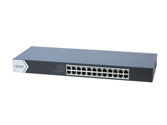 Switch Hikvision 24 Puertos Gigabit 10/100/1000 Mbps No PoE