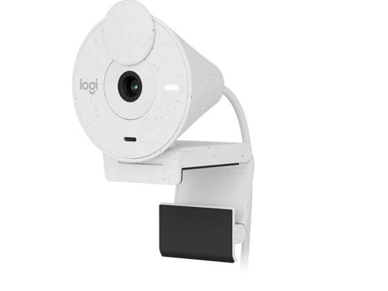 Cámara Web Logitech Brio 300 FHD 1080P 30FPS USB-C RightLight 2 Blanco