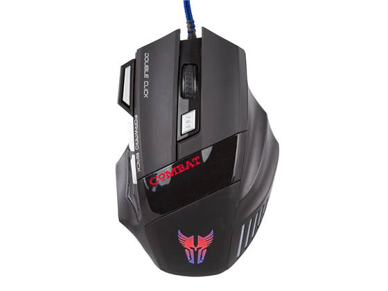 Mouse Argom Combat Gaming USB Negro