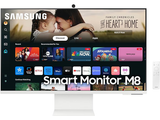 MONITOR SAMSUNG 32"  GAMING ODYSSEY, SMART, PLANO,  4K (3,840 X 2,160) 400CD/M2, MAX 60HZ, 4MS, HDR10+, BLANCO.