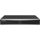 NVR Hikvision AcuSense 8 Canales 4K 8MP 8 PoE 1U, 3840×2160, 1 SATA hasta 10TB