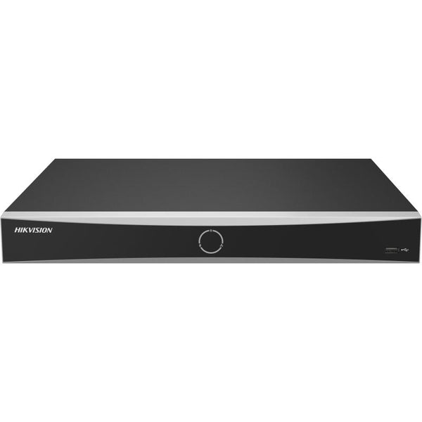 NVR Hikvision AcuSense 16 Canales 4K 8MP 1U, 16 PoE, 2 SATA, Hasta 16TB