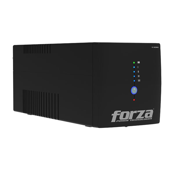 UPS Forza NT-1201PRO 1200VA/600W, 6+2 Tomas, AVR, LAN RJ45 Protection, Planta/Inversor