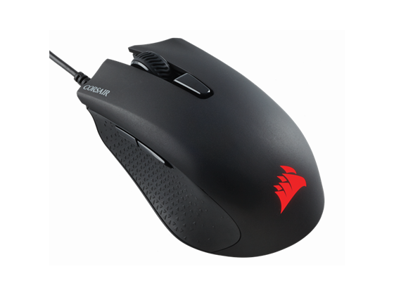 Mouse Corsair Harpoon Pro Gaming Óptico USB, 6 Botones Programables, 12000 DPI