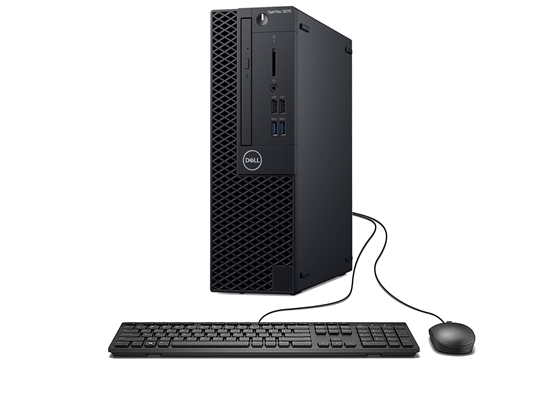 Computadora Dell OptiPlex 3070 SFF Refurbished, i5-9500, 16GB, 2x 256GB SSD + Teclado & Mouse – Win 10 Pro