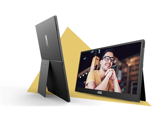 Monitor AOC 15.6" Portable FHD 1080p IPS 60Hz, 4ms, 2x USB-C