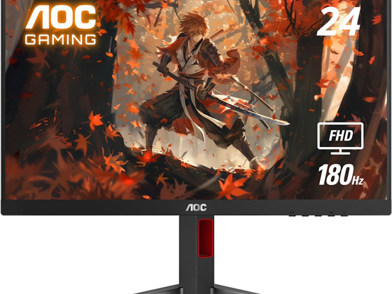 Monitor AOC 23.8" Gaming FHD 1080p IPS 180Hz, 1ms, HDMI 2.0, DisplayPort