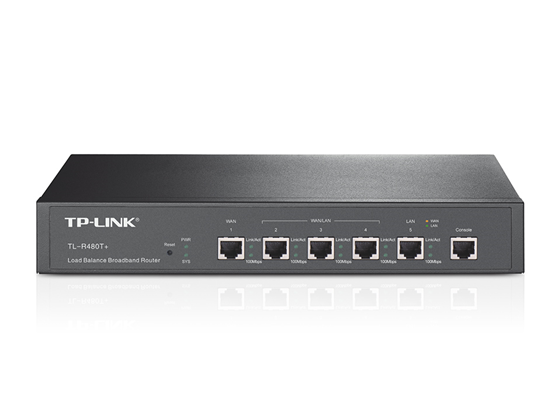 Router TP-Link TL-R480T+ 4 Puertos WAN/LAN, 1 Puerto Consola
