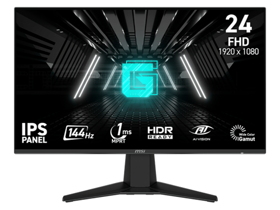 Monitor MSI G242L E14 24" Gaming FHD 1080p IPS 144Hz, DisplayPort, HDMI, Adaptive Sync