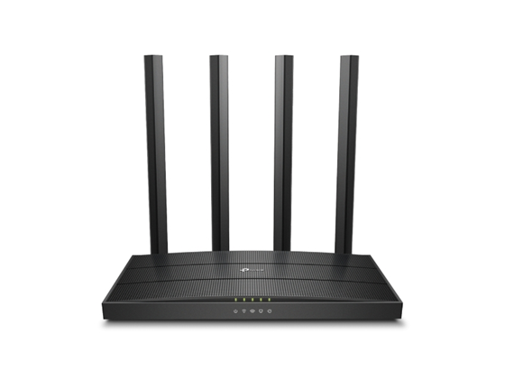 Router TP-Link Archer C6 Dual Band AC1200, 2.4GHz/5GHz, 5 Puertos Gigabit, WiFi AC
