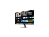 MONITOR SAMSUNG 32" SMART FHD M5 (1920 X 1080), PLANO, LED, 1,07 MIL MILLONES DE COLORES, 250 CD/M², 60HZ, 4MS, HDR10, 2 HDMI, 2 USB-A, WIFI, BLUETOOTH 5.2, (LS32DM500ENXGO)