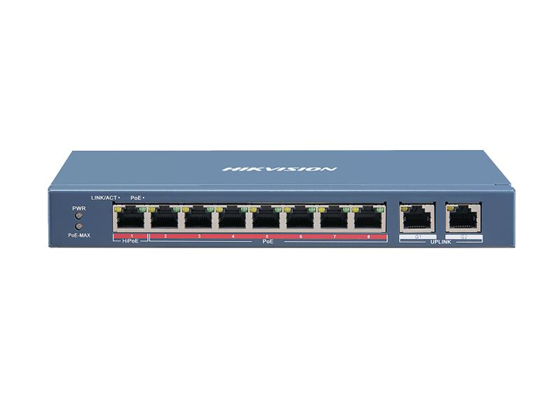 Switch Hikvision 8 Puertos 10/100 Mbps No Administrable
