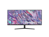 MONITOR SAMSUNG 34”  PLANO VIEWFINITY S5 S50GC, UWQHD (3,440 X 1,440), MAX. 100 HZ, 5(GTG), LS34C502GANXZA.
