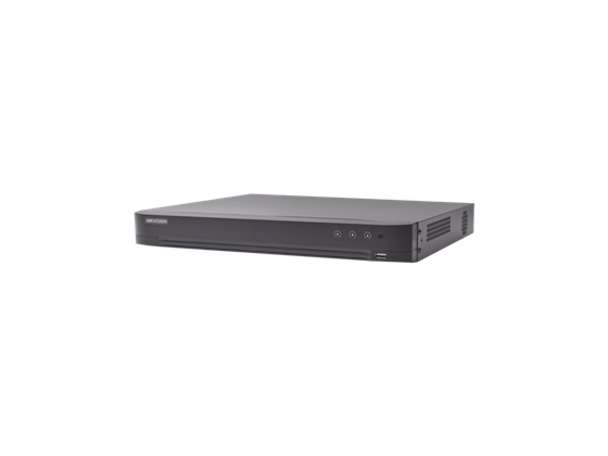 DVR Hikvision AcuSense 8 Canales H.265 Pro+, 5MP, 1080p 15fps, 8IP, 1HDD hasta 10TB