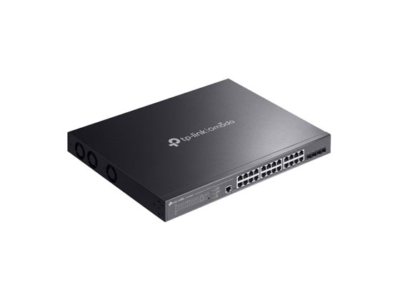 Switch TP-Link Omada SG3428X 24-Port Gigabit + 4-Port 10GE SFP+ L2+ Managed, 16xPoE+ 8xPoE++