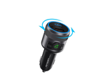 Adaptador Bluetooth Argom Spectro T1, Manos Libres, USB 3.0 Fast-Charging 24W, Type-C, LED Display Negro