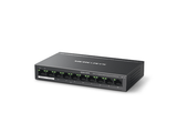 Switch TP-Link Mercusys MS110P 10 Puertos 10/100Mbps, 8 PoE+ 65W, 2 Uplink